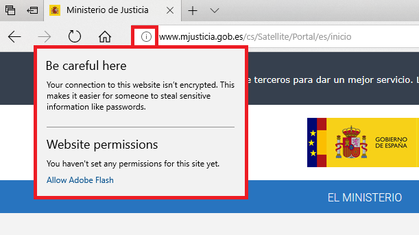 not secure2